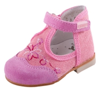 034004-21 розовый туфли ясельные комбинированный