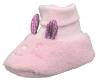 001005-12 розовый пинетки текстиль