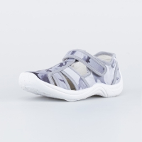 221146-12 серый туфли летние малодетская Текстиль