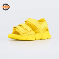 121054-13 желтый туфли пляжные ясельно-малодетские Текстиль